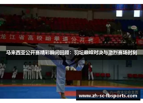 马来西亚公开赛精彩瞬间回顾：羽坛巅峰对决与激烈赛场时刻